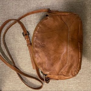 Frye campus zip crossbody bag